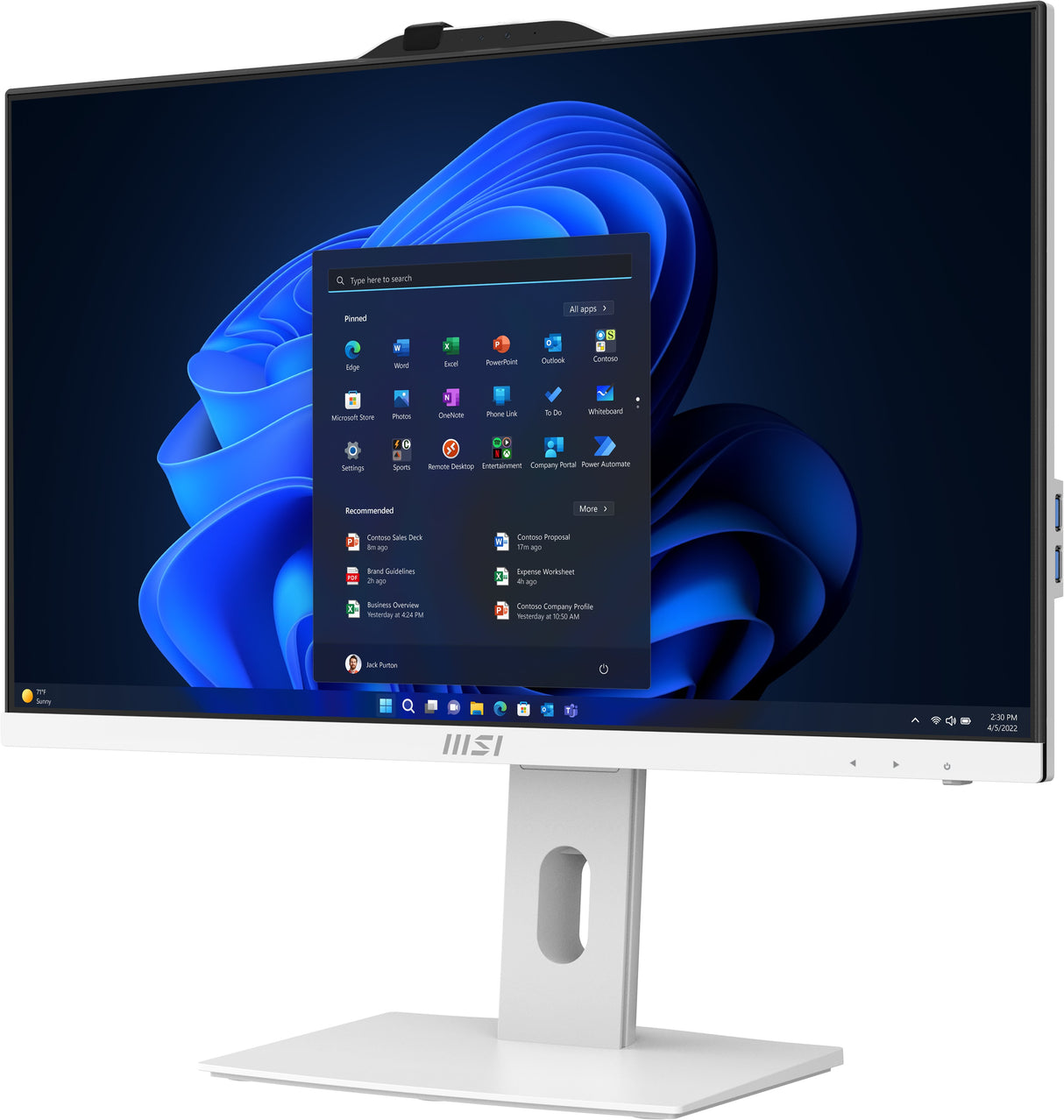 EAN 4711377271998 - MSI Pro AP242P 14M-859EU Intel® Core™ i7 i7-14700 60,5 cm (23.8") 1920 x 1080 Pixeles PC todo en uno 16 G imagen 17