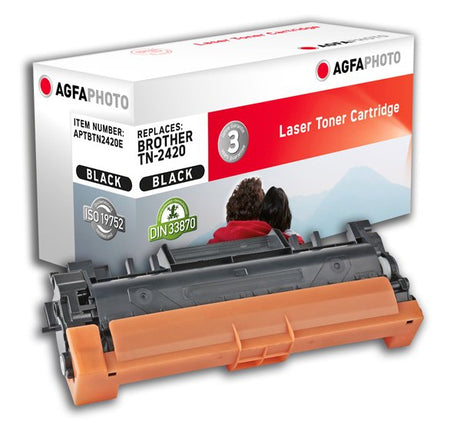 EAN 4250164857743 - AgfaPhoto APTBTN2420E cartucho de tóner 1 pieza(s) Compatible Negro imagen 1