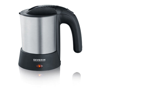 EAN 4008146020100 - Severin WK 3646 tetera eléctrica 0,5 L 1000 W Negro, Acero inoxidable imagen 1