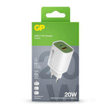 EAN 4891199210174 - GP Batteries 150GP20WPD cargador de dispositivo móvil Universal Blanco Corriente alterna Carga rápida Int imagen 2