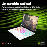 Portátil Gaming Hp Omen Transcend 14-Fb1003ns, Intel Core Ultra 9 285h, 64gb, 1tb Ssd, Nvidia Geforce Rtx 5070 8gb, 14" Oled, W11 - Blanco