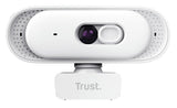 Webcam Trust Tomar 2k Qhd 2560x1440 30fps Fov 76 Grados Reduccion Ruido Privacidad Blanco