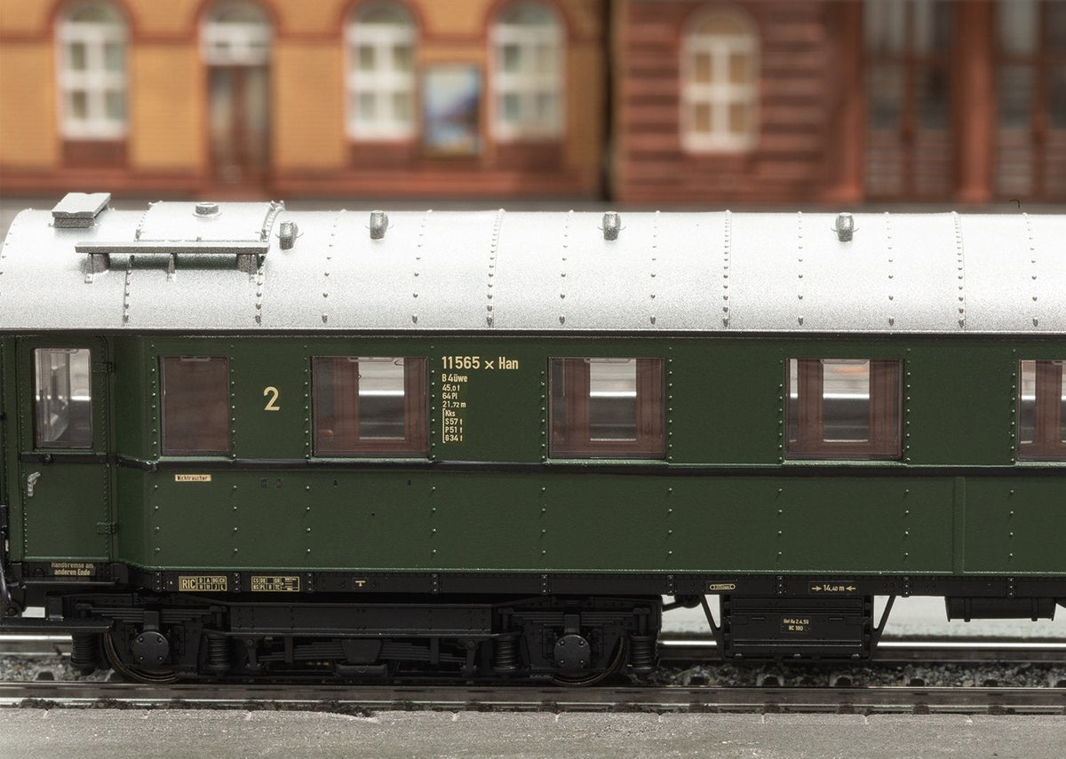 Märklin 42500 H0 Schnellzugwagen B4uewe 2. Clase Der Db 2.