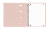 Oxford Carpeta Anillas Ebinder 4x25mm Live&Go Polyfoam C/Recambio A5+ Dots Pastel