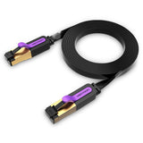 Cable De Red Rj45 Stp Vention Icabg Cat.7 1.5m Negro
