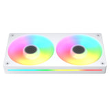 Ventilador Pc Cougar Reversed Unity240-Fb,240 Argb Pwm, Blanco