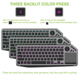 EAN 8059018365375 - Techly ICTB9801TB teclado Universal RF Wireless + Bluetooth QWERTY Inglés de EE. UU. Negro imagen 10