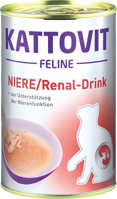 Kattovit Niere/Renal Drink Chicken - Wet Cat Food - 135 Ml