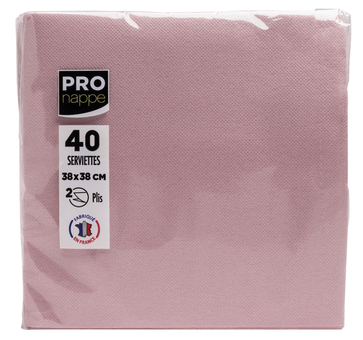 Pronappe Servietten 38,0 X 38,0 Cm Altrosa
