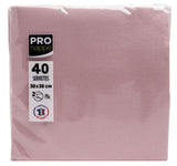 Pronappe Servietten 38,0 X 38,0 Cm Altrosa