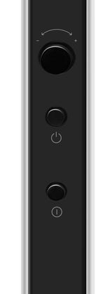 Eta Eta162490000 Calentador Convector, 3 Niveles De Potencia: 750w, 1250w, 2000w, Pantalla Led, Blanco