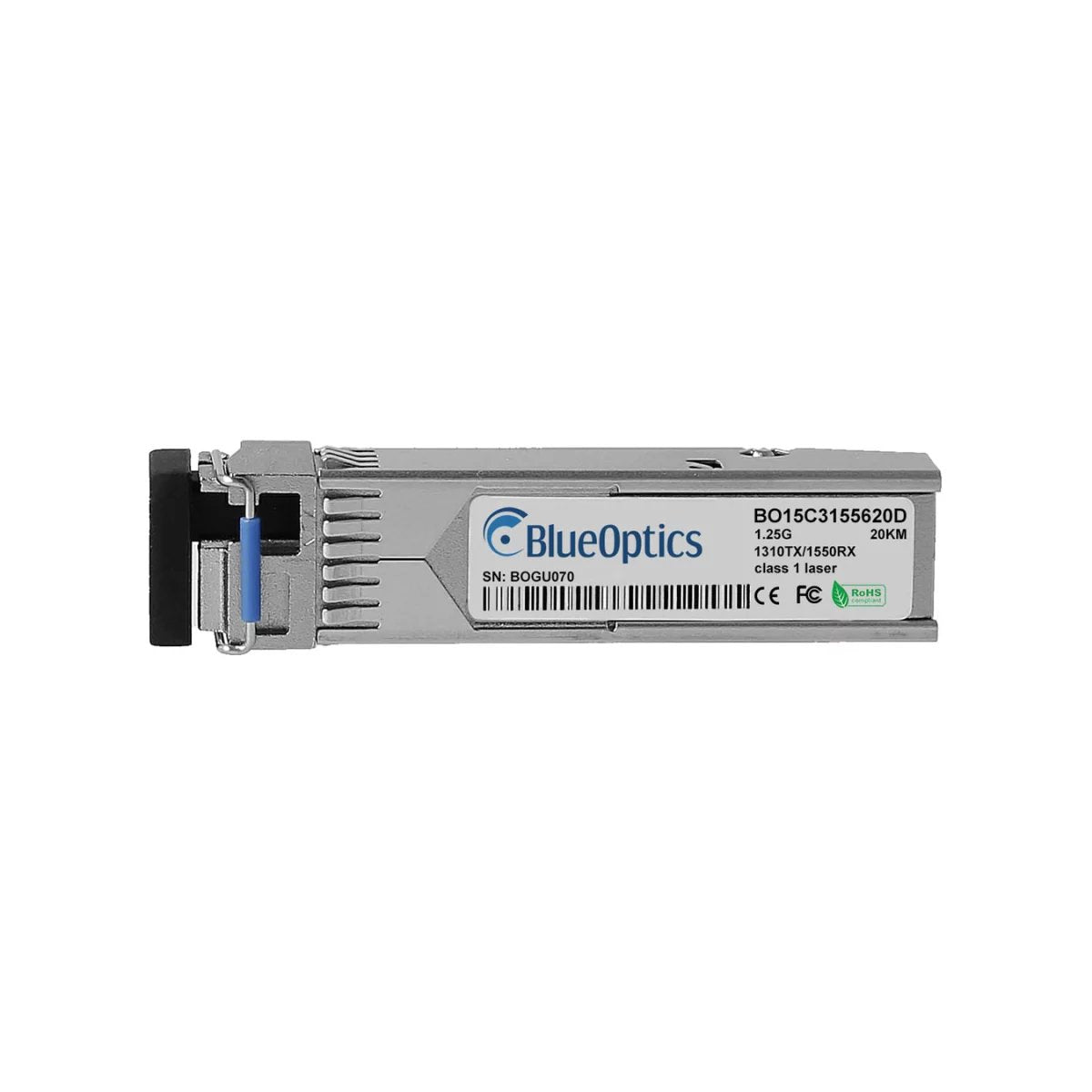 Blueoptics Extreme Networks 10056h Blueoptics Bo15c4931620d Sfp Transceiver, Lc-Simplex, 1000base-Bx-U, Singlemode Fiber, Tx1490nm/Rx1310nm, 20km