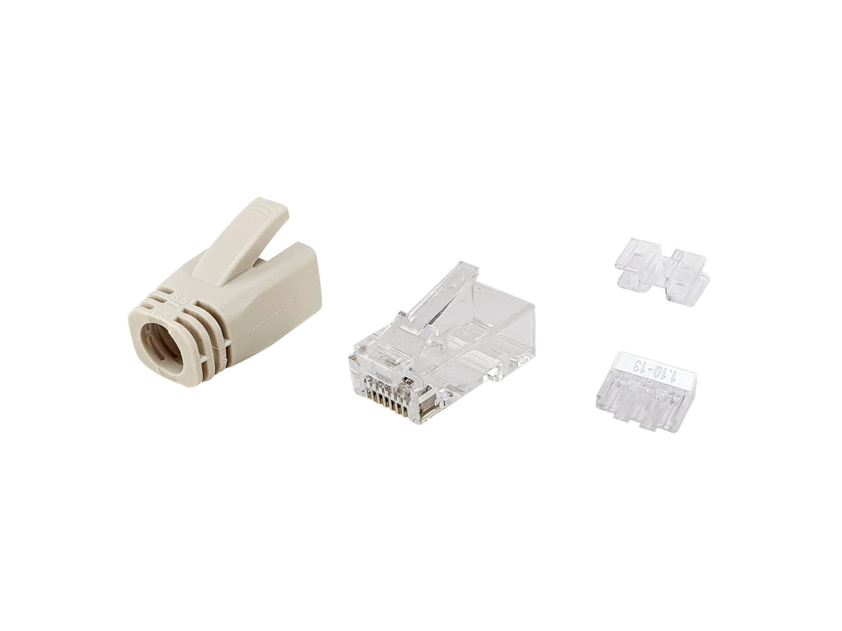 EAN 4015867233900 - Equip 121176 conector RJ-45 Transparente, Blanco imagen 1