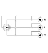 EAN 4043619845040 - DeLOCK 84504 adaptador de cable de vídeo 1,5 m 3,5mm 3 x RCA Negro imagen 2