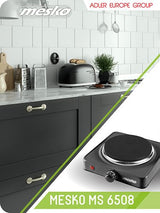 EAN 5908256839014 - Mesko Home MS 6508 hobs Negro Encimera Hornillo eléctrico / Placa eléctrica 1 zona(s) imagen 9