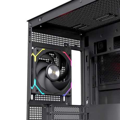 EAN 6977277361148 - Einarex EXCS-PR-800R-B carcasa de ordenador Midi Tower Negro imagen 10