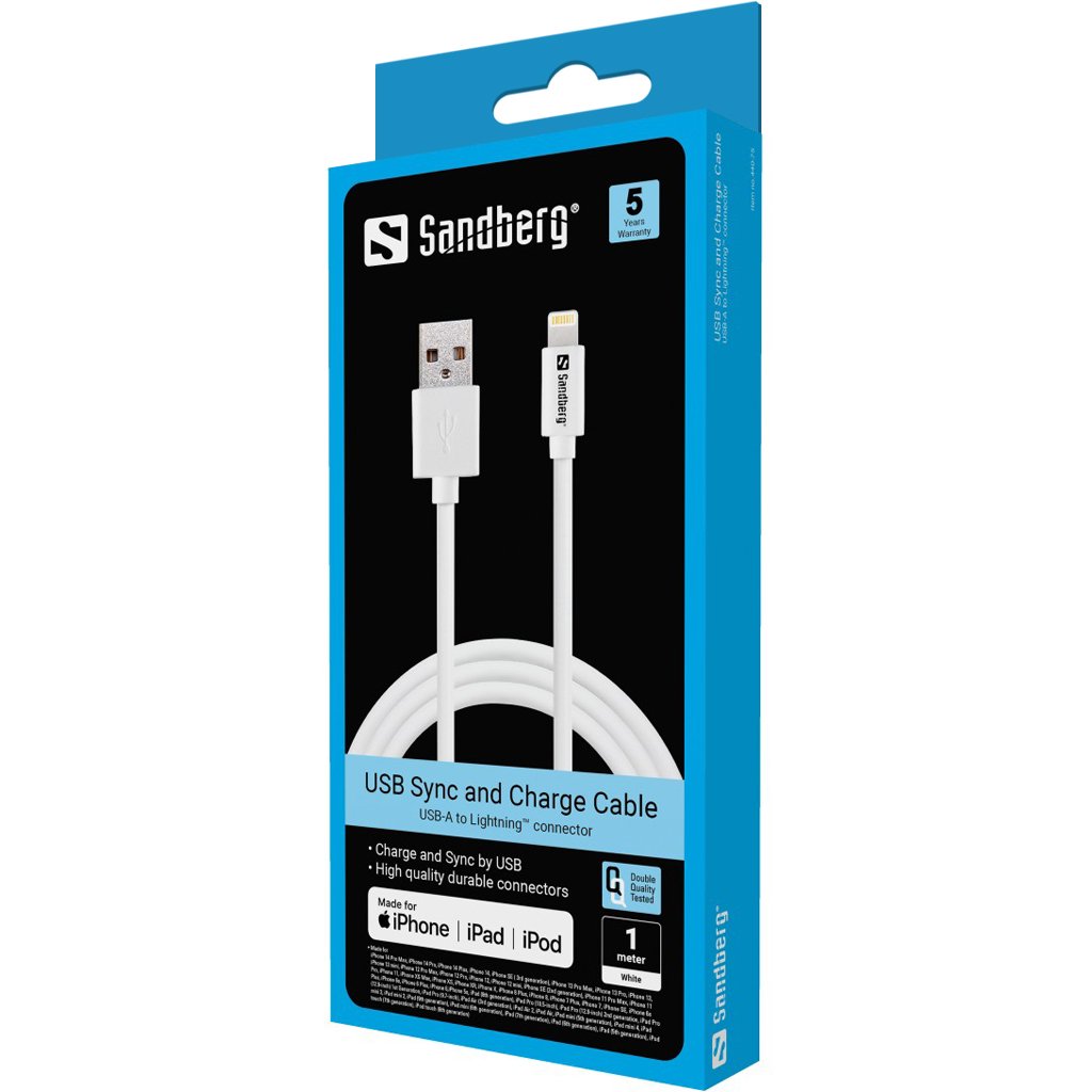 Sandberg Usb>Lightning 1m Appleapproved