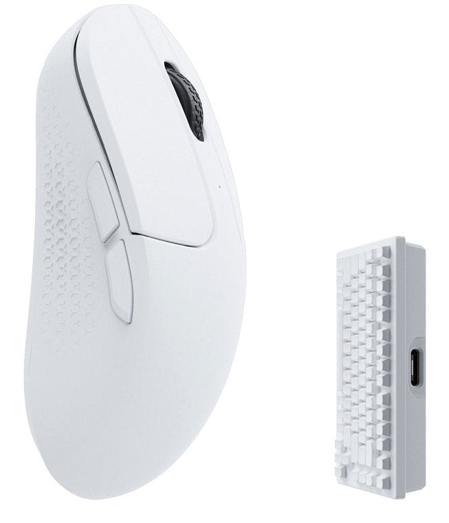 Ratón Inalámbrico Para Juegos Keychron M3 Mini Versión 4k, Blanco M3m-A5