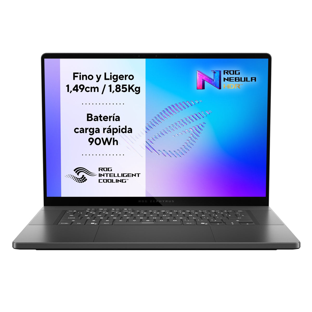Portátil Asus Rog Zephyrus G16 16" Intel Core Ultra 9 386h 64gb 1tb Ssd Rtx 5080 Windows 11