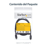 Startech Cable 1m Thunderbolt 3 Usb-C 40gbps