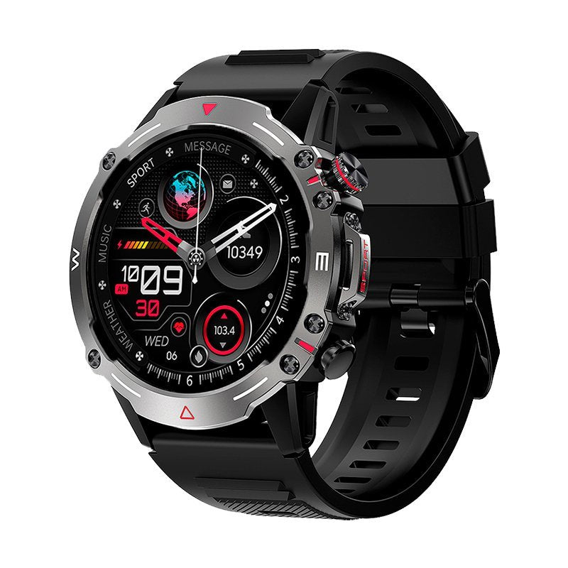 Cool Smartwatch Pantalla Amoled Adventure Silicona Negro