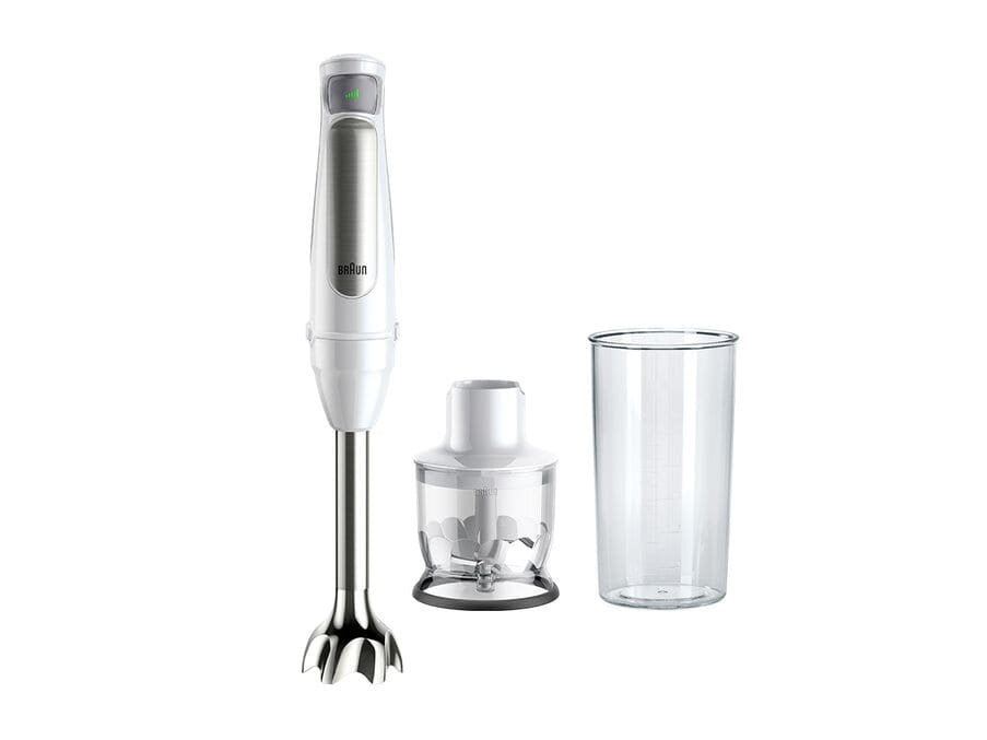 Batidora De Mano Braun Multiquick 7 Mq7020 Blanco/Acero Inoxidable Mq7020