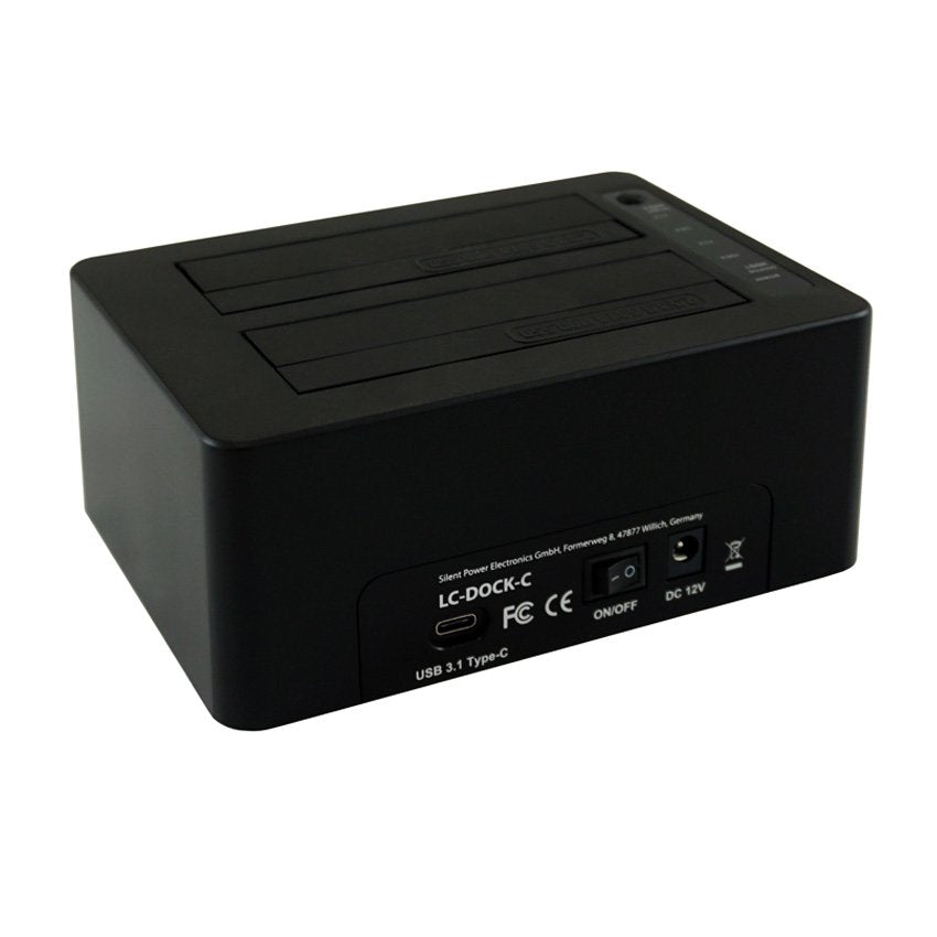 Dockingstation Lc-Power Usb 3.1 1x 6,3cm Sata-Hdd/Ssd