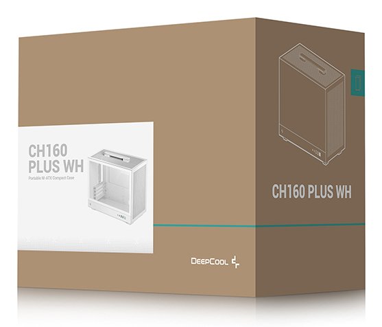 EAN 6933412765349 - DeepCool CH160 PLUS WH Small Form Factor (SFF) Blanco imagen 11