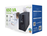 EAN 8716309047807 - Gembird UPS-PC-652A sistema de alimentación ininterrumpida (UPS) Línea interactiva 0,65 kVA 390 W 3 salid imagen 8