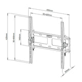 Soporte Techly Ica-Plb 131m  Para Tv 139,7 Cm (55") Negro