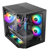 EAN 8435693111436 - Mars Gaming MC-3TLITE Mini Tower Negro imagen 2