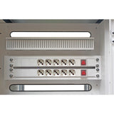 EAN 8051128108705 - Techly I-CABINET-30DTY carrito y armario de dispositivo portátil Independiente Blanco, Azul imagen 9