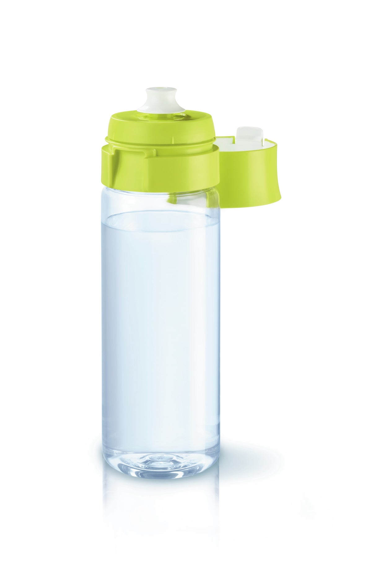 Brita Fill&Go Bottle Filtr Lime Botella Con Filtro De Agua Cal, Transparente