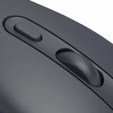 Hama Cm-200 Raton Optico 2000dpi - Cable 180cm - 4 Botones - Silencioso - Uso Ambidiestro - 5.8x3.5x10.3cm - Negro