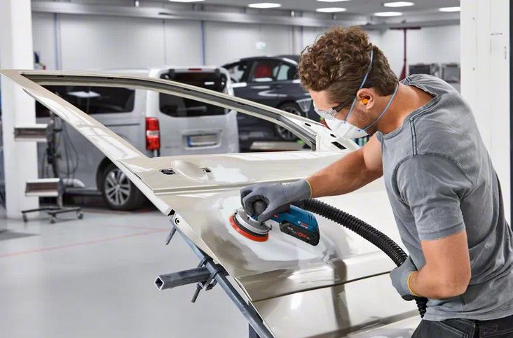 Bosch Lijadora Excéntrica A Batería Gex 18v-125 Professional Solo, 18volt 601372201