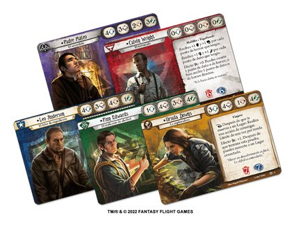 Juego De Mesa Arkham Horror Lcg: La Era Olvidada Expansion Investigadores Edad Recomendada 14 Años