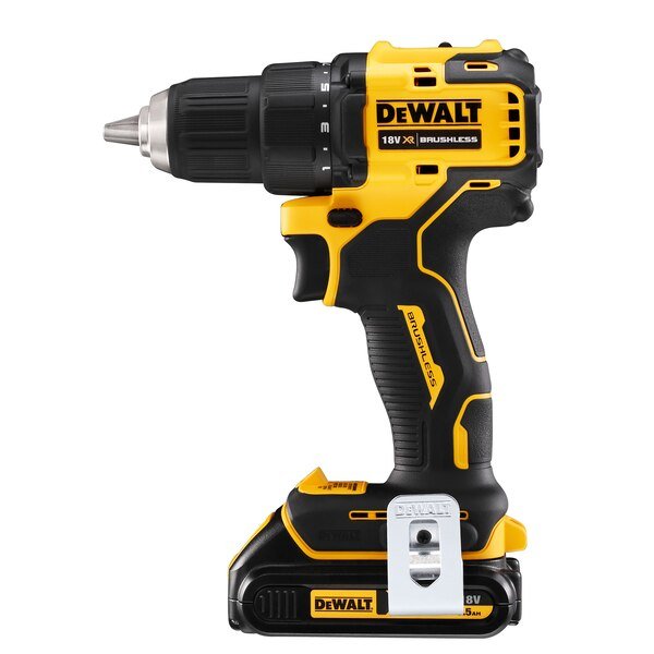 Taladro Atornillador Brushless (Sin Escobillas) Xr 18v 13mm 2 Baterias, Cargador Y Maletin Dcd708s2t-Qw Dewalt