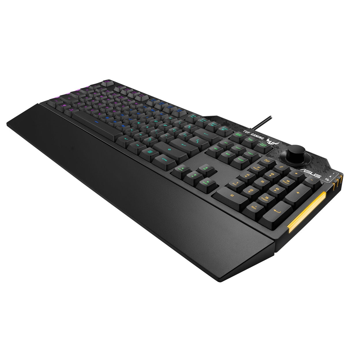 EAN 4718017625500 - ASUS TUF Gaming K1 teclado Juego USB Inglés, Español Negro imagen 5