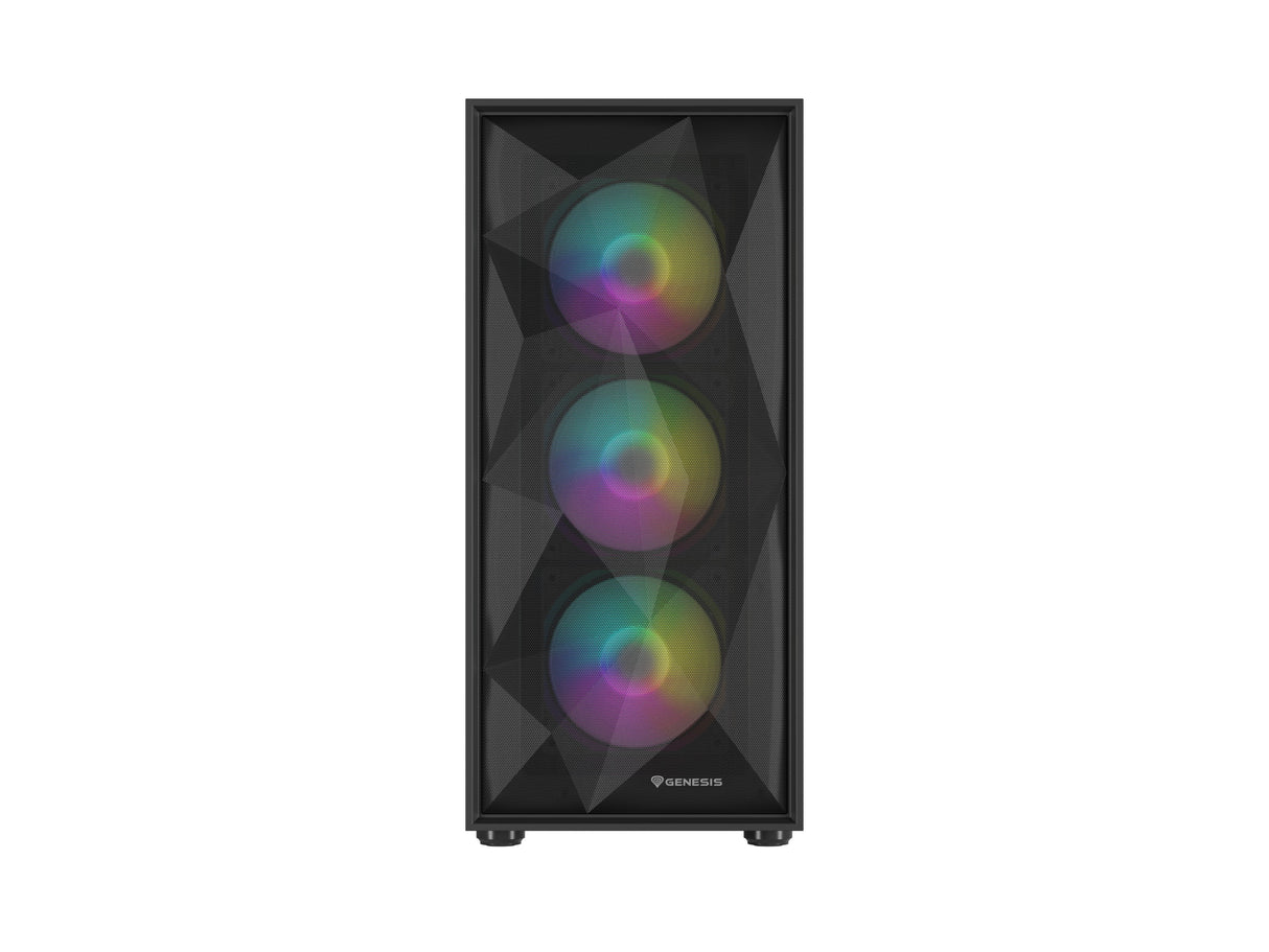 EAN 5901969444537 - GENESIS Diaxid 605 ARGB Midi Tower Negro imagen 6