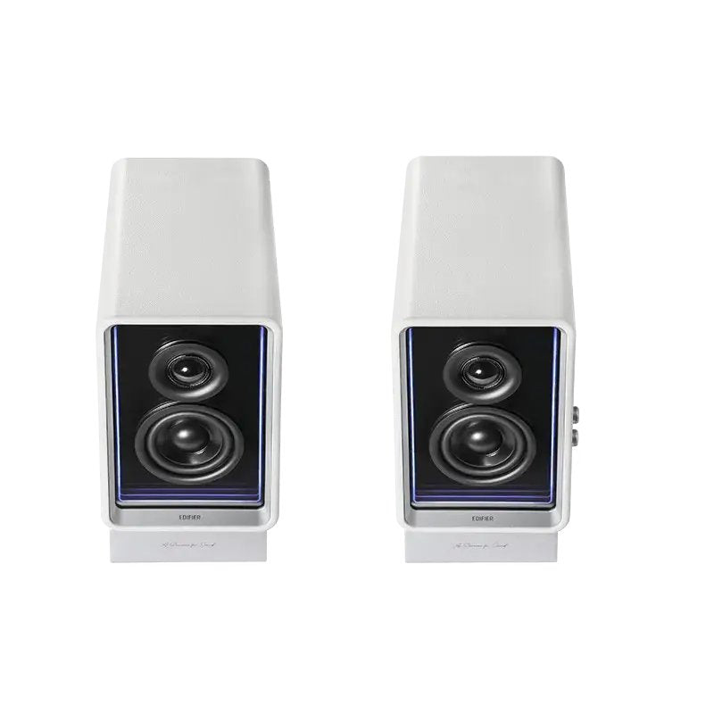 Edifier Qr65 Aktive Design-Lautsprecher, Rgb, 70watt Blanco Retail