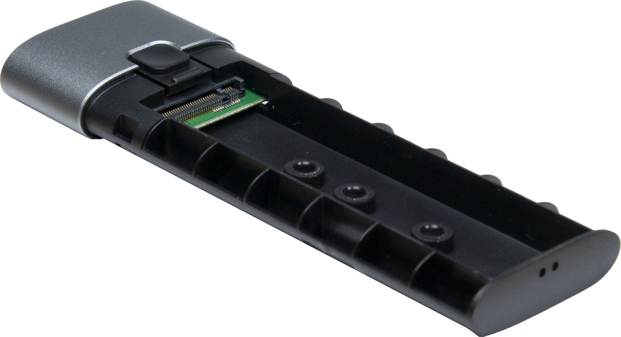 EAN 4260455648066 - Inter-Tech GD-MS013 Caja de disco duro (HDD) Azul M.2 imagen 3