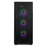 Caja Nox Infinity Beta Semitorre Atx Airflow Argb Rainbow