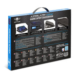 Spirit Of Gamer Soporte Refrigerador Airblade 600 Blue Para Portatiles Hasta 17.3\1 Ventiladores 2x12cm 2x7cm Iluminacion Led 2xusb