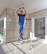 Krause Escalera De Tijera Bandeja L 5 Peldaños 126535