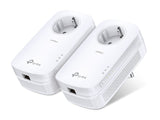 Tp Link Tl-Pa8010p Kit Plc Gigabit Av1200 (Enchufe)Passthrou