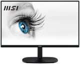 Monitor  Msi Pro Mp245vde, Led  23,8 "Negro, Fullhd, Va, Adaptive Sync, Hdmi, Vga, Panel 100hz 9s6-3pc0cm-003