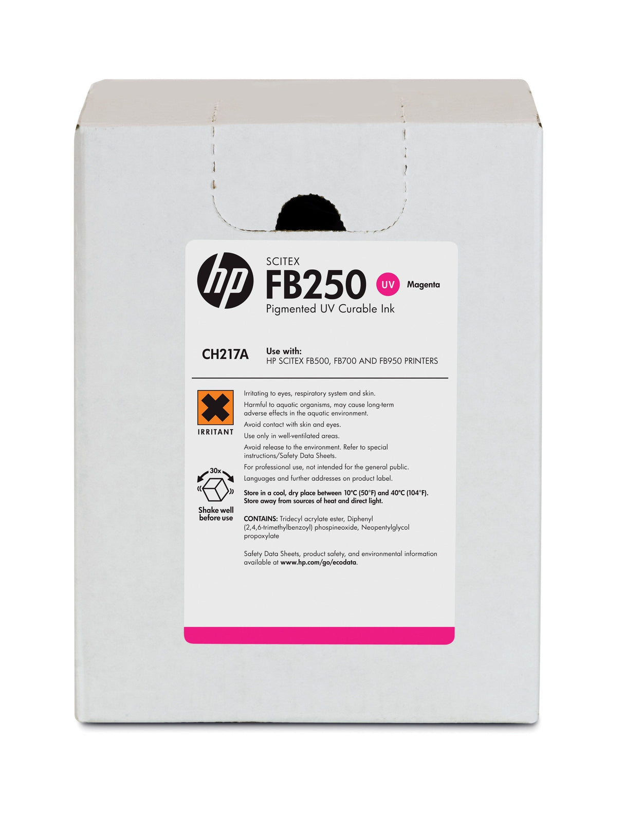 Tinta Scitex Fb250 Magenta De 3l