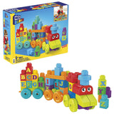 Fisher-Price Mega Bloks Abc Learning Train, Design Toys Dxh35