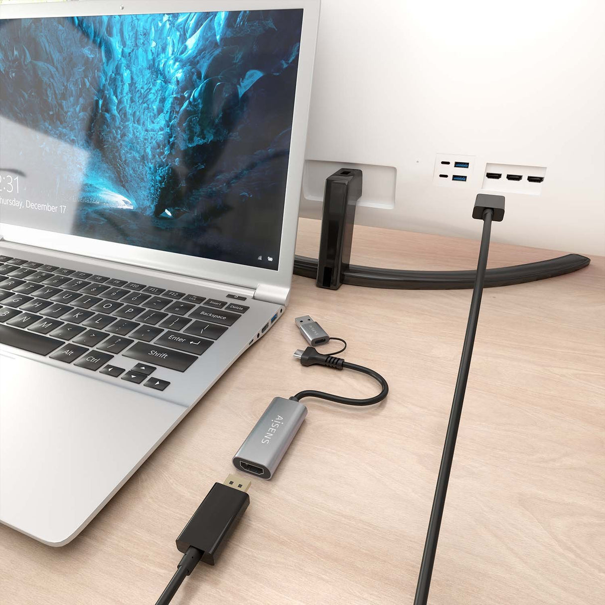 EAN 8435739902479 - AISENS A109-0913 Adaptador gráfico USB 1920 x 1080 Pixeles imagen 6