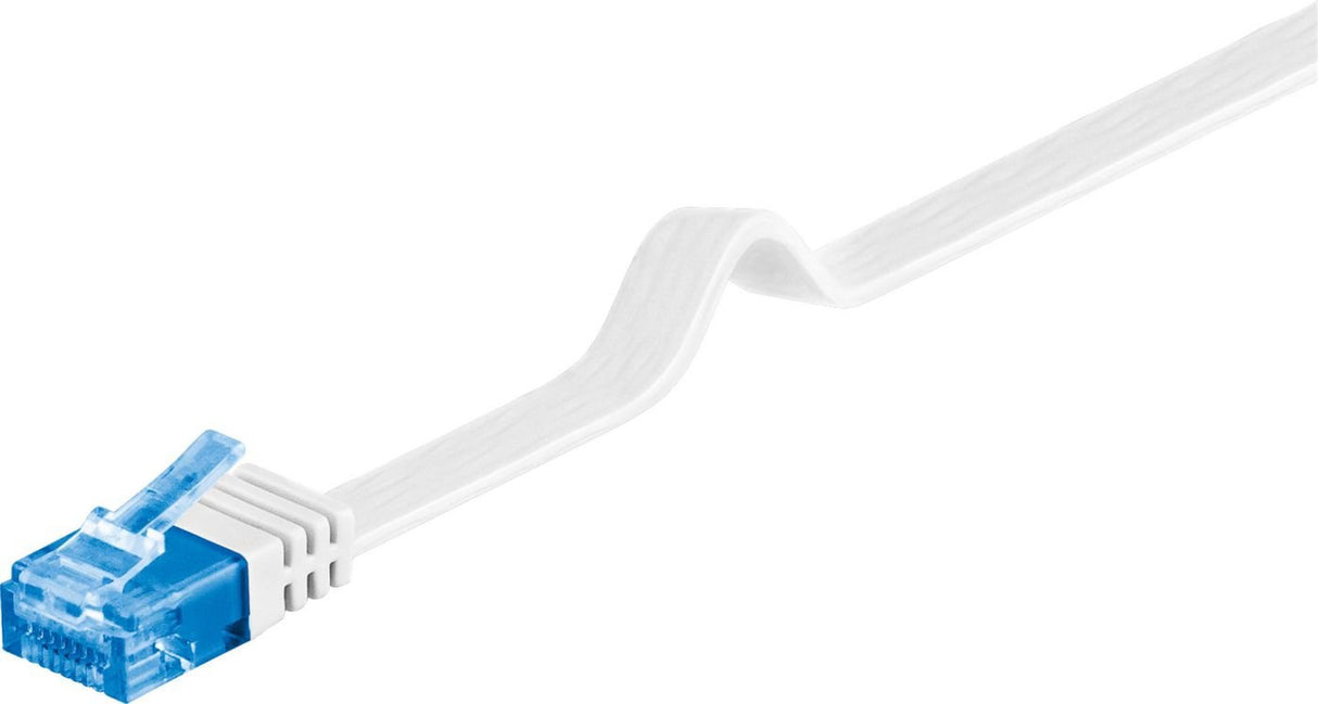 EAN 5711783227656 - Microconnect V-UTP6A10W-FLAT cable de red Blanco 10 m Cat6a U/UTP (UTP) imagen 1